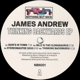 James Andrew (4) : Thinking Backwards EP (12")