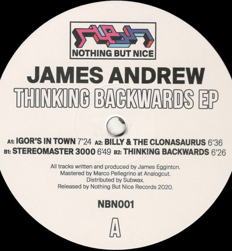James Andrew (4) : Thinking Backwards EP (12