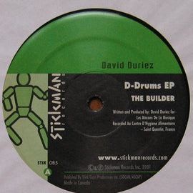 David Duriez : D-Drums EP (12", EP)