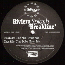 Riviera Splash : Breakline (12")